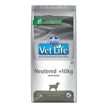 Корм для собак Farmina VetLife стерилизованных мелких пород 12кг