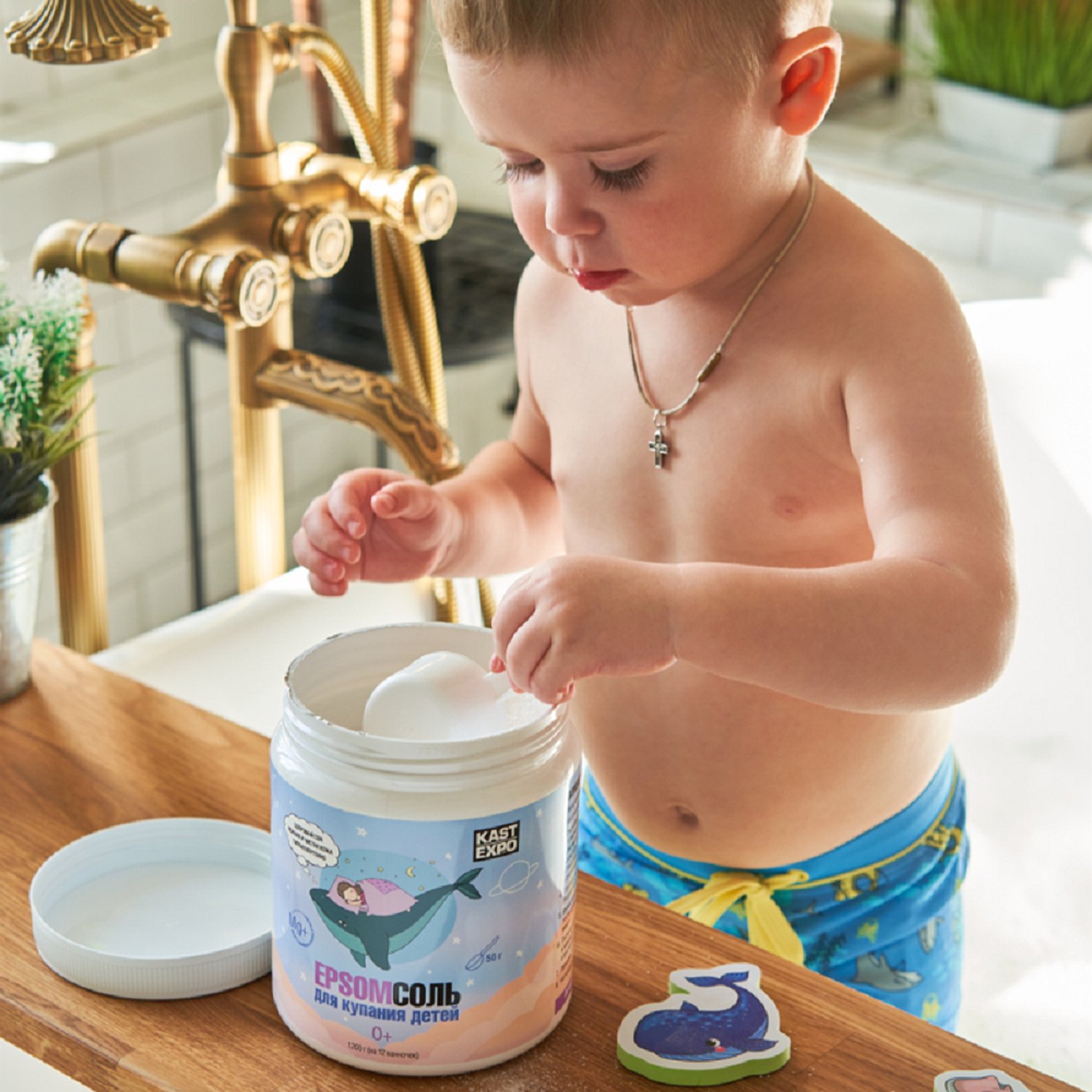 Соль для ванн KAST-EXPO магниевая детская Epsom - фото 8