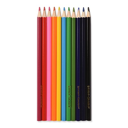 Цветные карандаши Каляка-Маляка 12 цветов шестигранные - фото 3