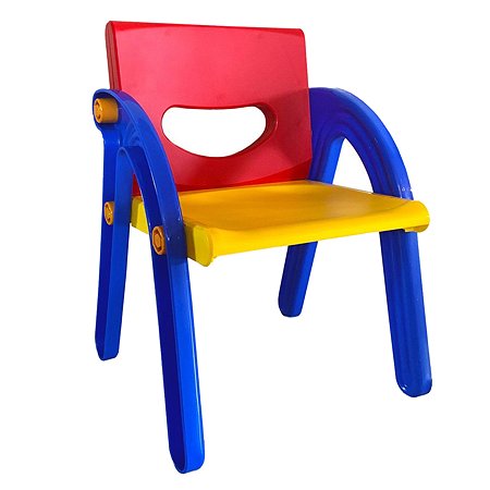 Детский стульчик со спинкой пластиковый