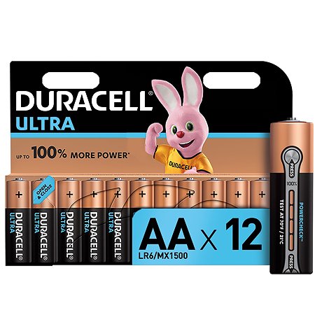 Батарейки Duracell Ultra AAA/LR03 12шт