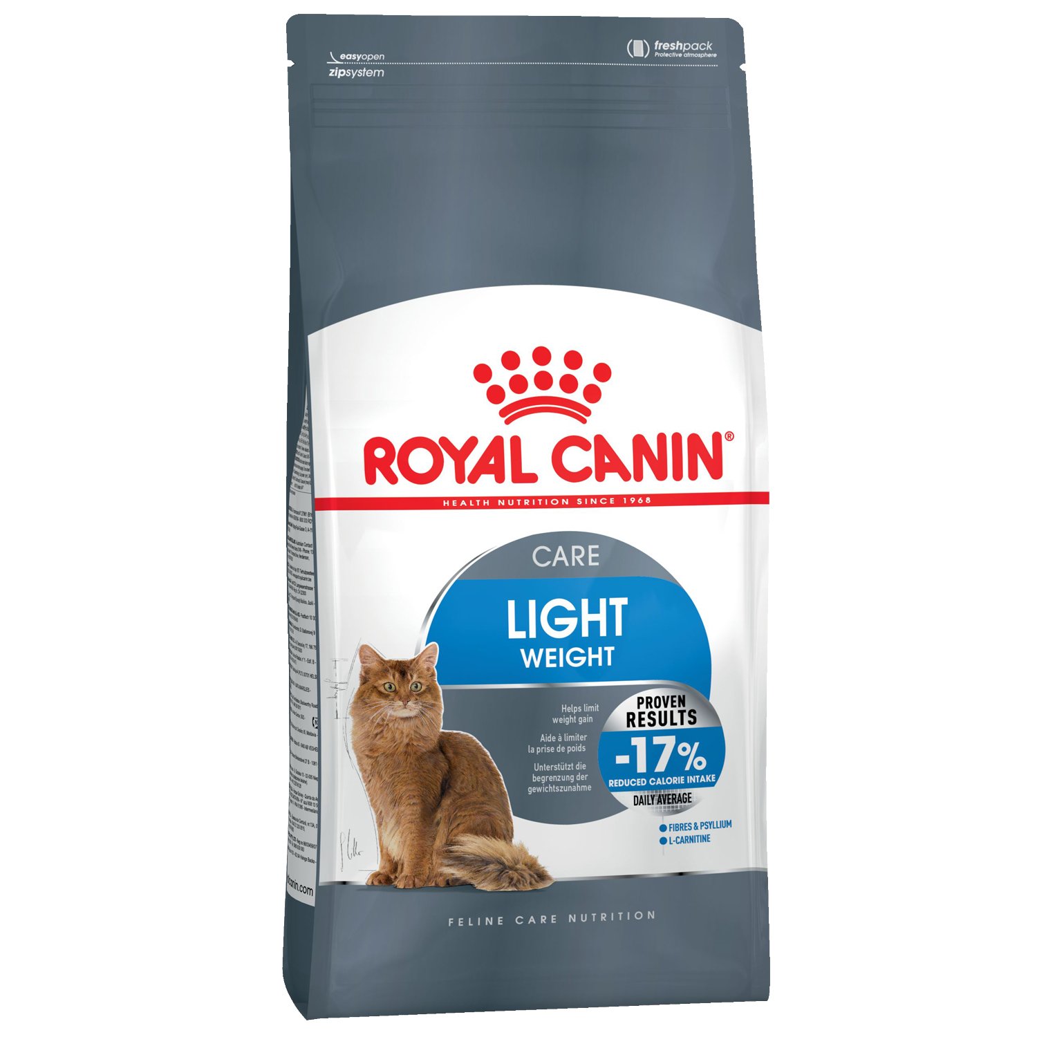 Корм для кошек ROYAL CANIN Light Weight Care для взрослых кошек в целях профилактики избыточного веса 1.5кг - фото 1