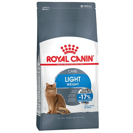 Корм для кошек ROYAL CANIN Light Weight Care для взрослых кошек в целях профилактики избыточного веса 1.5кг