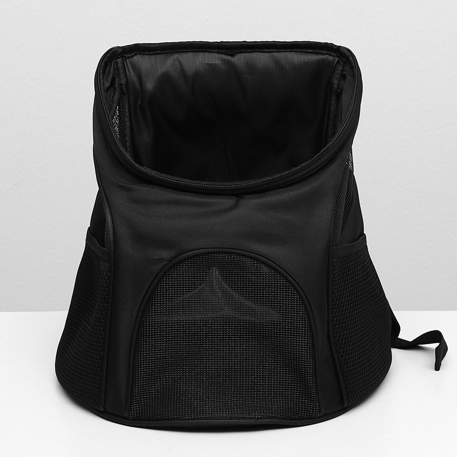 Рюкзак для переноски животных Пижон 315х25х33 см черный - фото 2