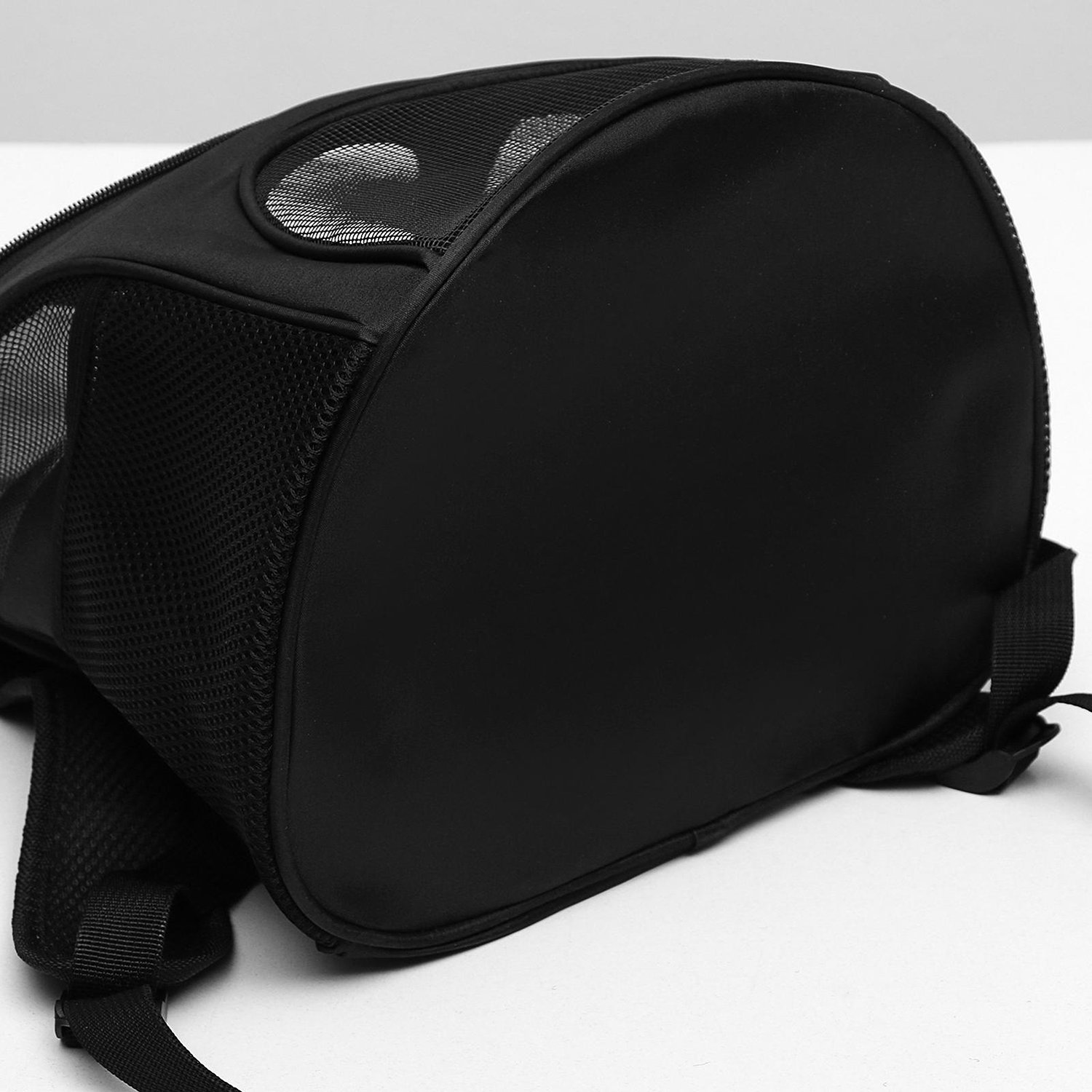 Рюкзак для переноски животных Пижон 315х25х33 см черный - фото 4