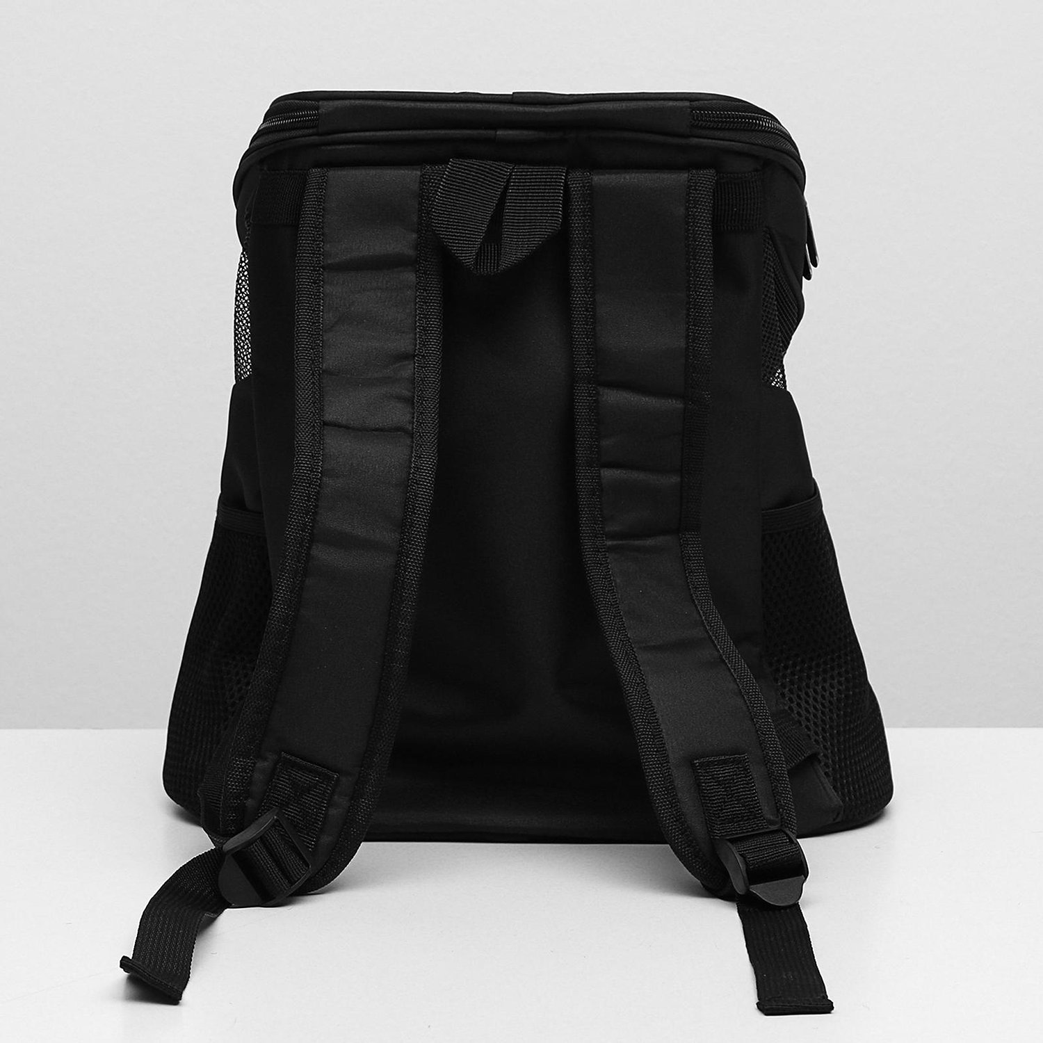 Рюкзак для переноски животных Пижон 315х25х33 см черный - фото 6