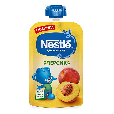 Пюре Nestle персик 90г с 4месяцев