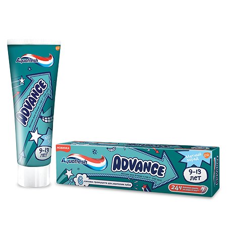 Зубная паста Aquafresh Advance 50мл 9-13лет - фото 4