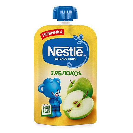 Пюре Nestle яблоко 90г с 4месяцев