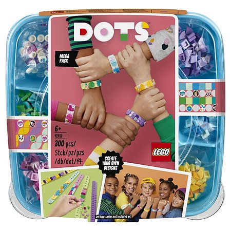 Конструктор LEGO Dots Большой набор для создания браслетов 41913 - фото 2