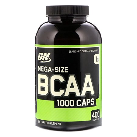 Аминокислоты Optimum Nutrition BCAA 1000 400 капсул