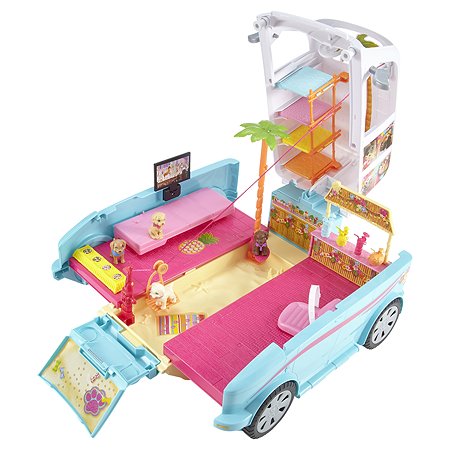 Раскладной фургон Barbie для щенков
