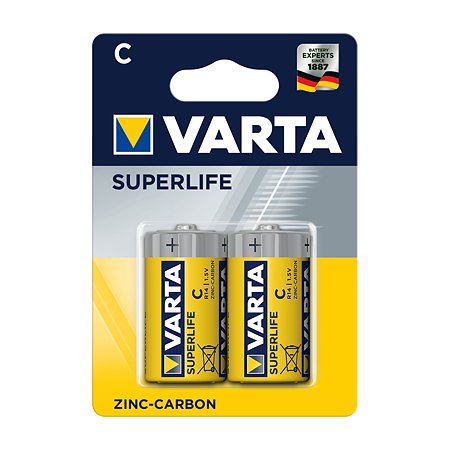 Батарейка Varta C 2 шт - фото 1