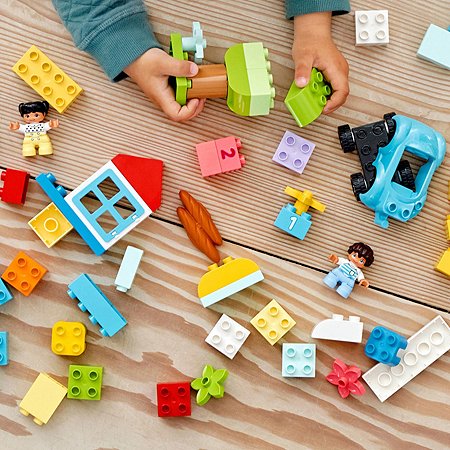 Конструктор LEGO DUPLO Classic Коробка с кубиками 10913 - фото 15