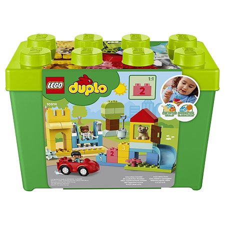 Конструктор LEGO DUPLO Classic Коробка с кубиками большая 10914 - фото 3
