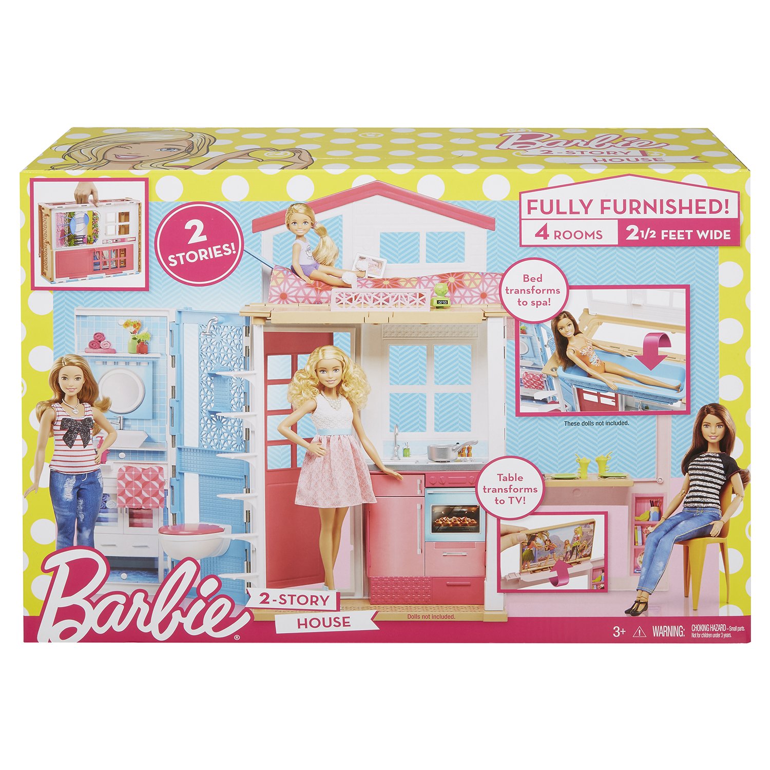Набор игровой Barbie Домик Barbie - фото 2