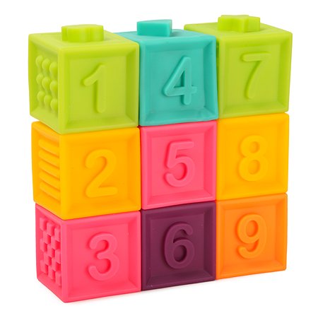 Кубики развивающие BabyGo 9 шт. LW19-55