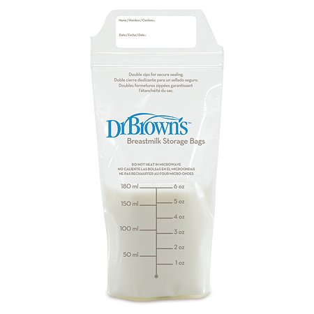 Пакеты для хранения грудного молока Dr Brown's 25шт S4005 - фото 1