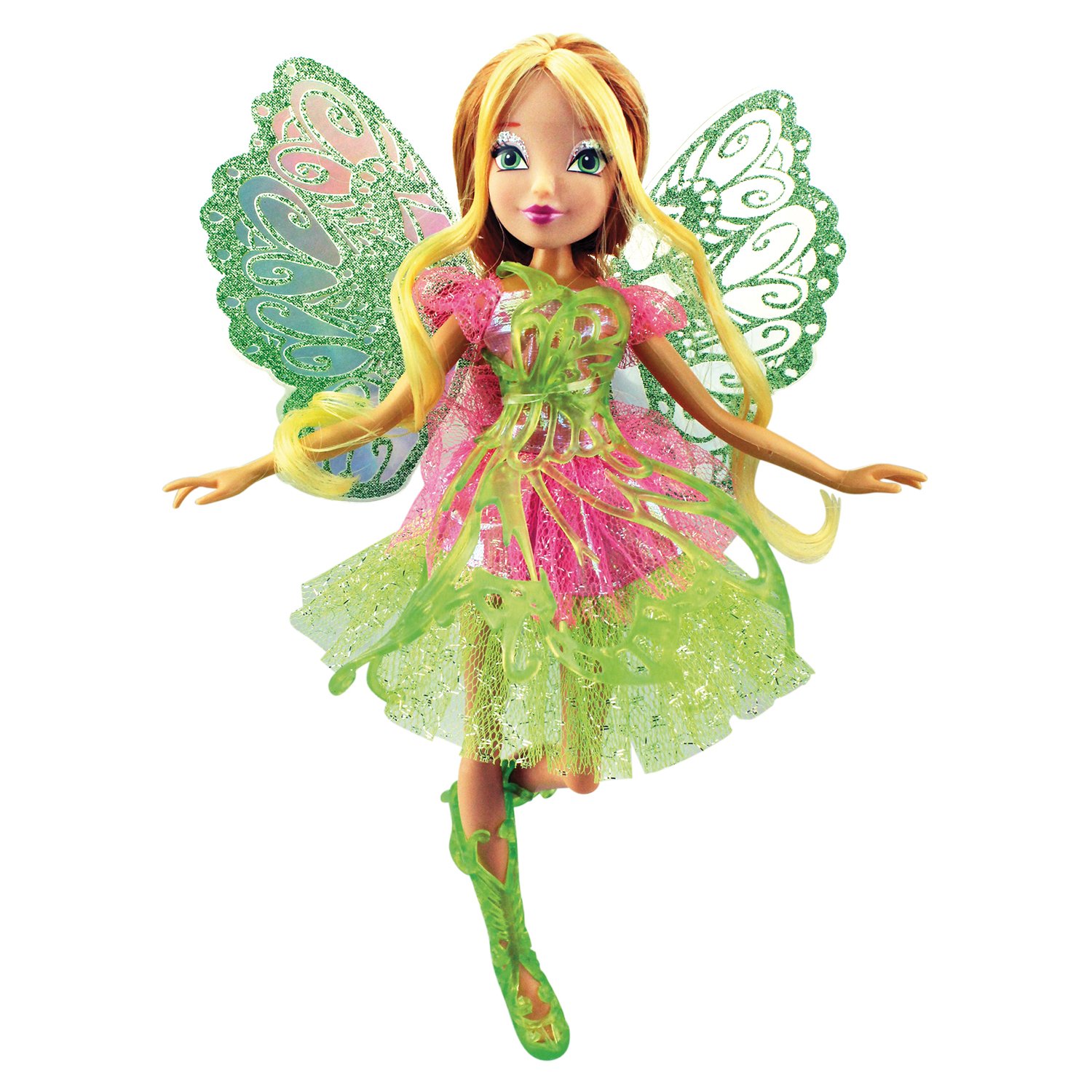 Кукла winx club баттерфликс 2 двойные крылья flora