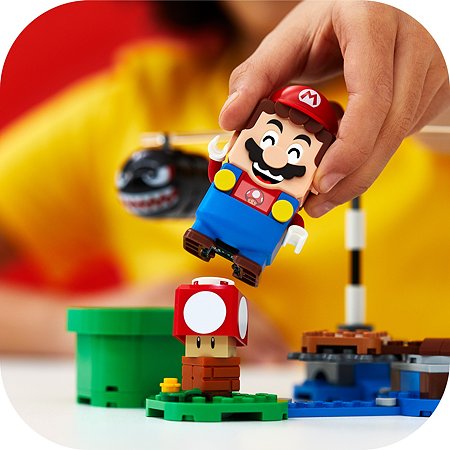 Конструктор LEGO Super Mario Огневой налёт Билла-банзай 71366 - фото 11