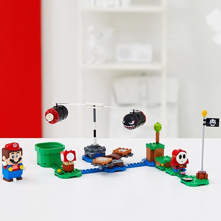 Конструктор LEGO Super Mario Огневой налёт Билла-банзай 71366 - фото 9