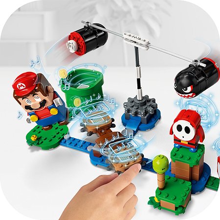Конструктор LEGO Super Mario Огневой налёт Билла-банзай 71366 - фото 10