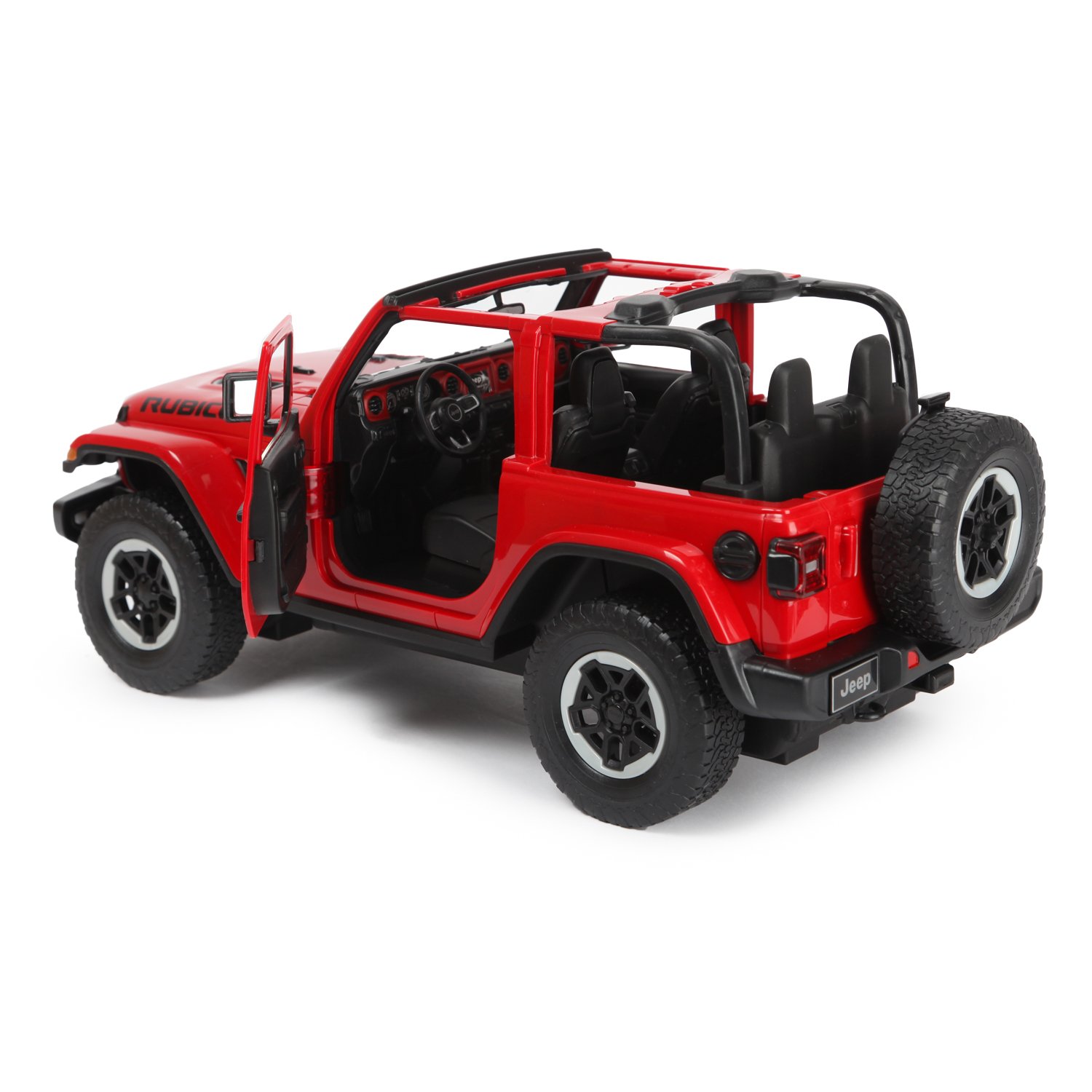 Машина Rastar РУ 1:14 Jeep Wrangler JL Красная 79400 - фото 5