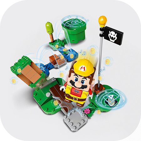 Конструктор LEGO Super Mario Марио-строитель 71373 - фото 9