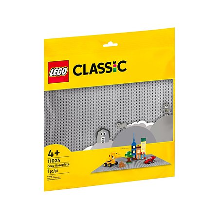 Конструктор LEGO Classic Базовая пластина Серая 11024