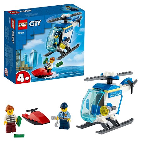Конструктор LEGO City Police Полицейский вертолёт 60275 - фото 1