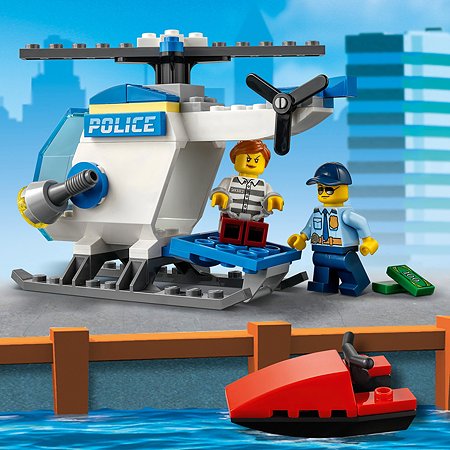 Конструктор LEGO City Police Полицейский вертолёт 60275 - фото 4