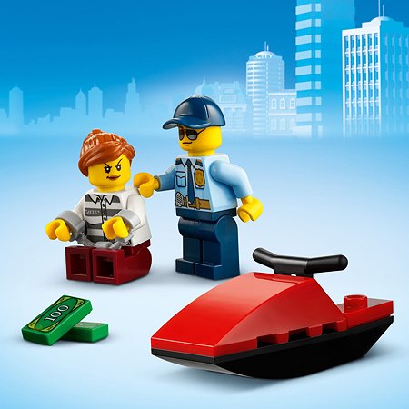 Конструктор LEGO City Police Полицейский вертолёт 60275 - фото 5