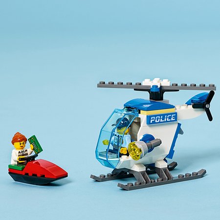 Конструктор LEGO City Police Полицейский вертолёт 60275 - фото 6