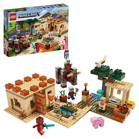 Конструктор LEGO Minecraft Патруль разбойников 21160