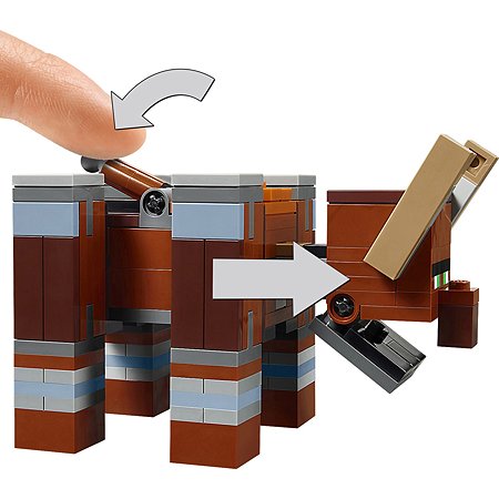 Конструктор LEGO Minecraft Патруль разбойников 21160 - фото 11