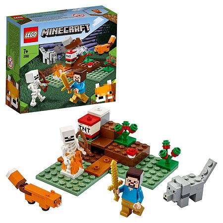 Конструктор LEGO Minecraft Приключения в тайге 21162