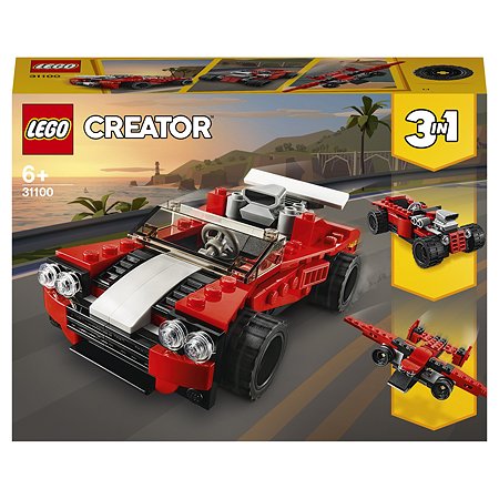 Конструктор LEGO Creator Спортивный автомобиль 31100 - фото 2