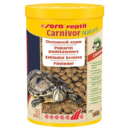 Корм для рептилий Sera Reptil Professional Carnivor 1000мл 310г