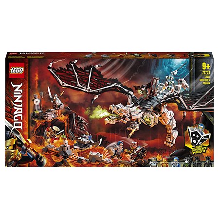 Констру�ктор LEGO Ninjago Дракон чародея-скелета 71721 - фото 2