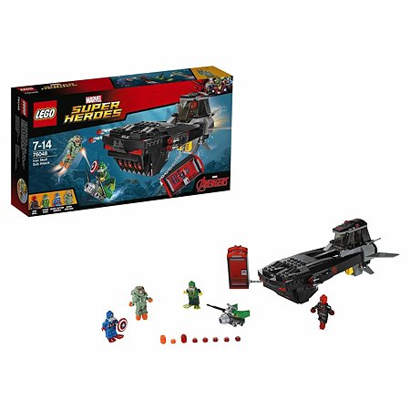 Конструктор LEGO Super Heroes Похищение Капитана Америка (76048)