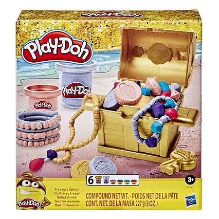 Набор игровой Play-Doh Сундук сокровищ E94355L0 - фото 2