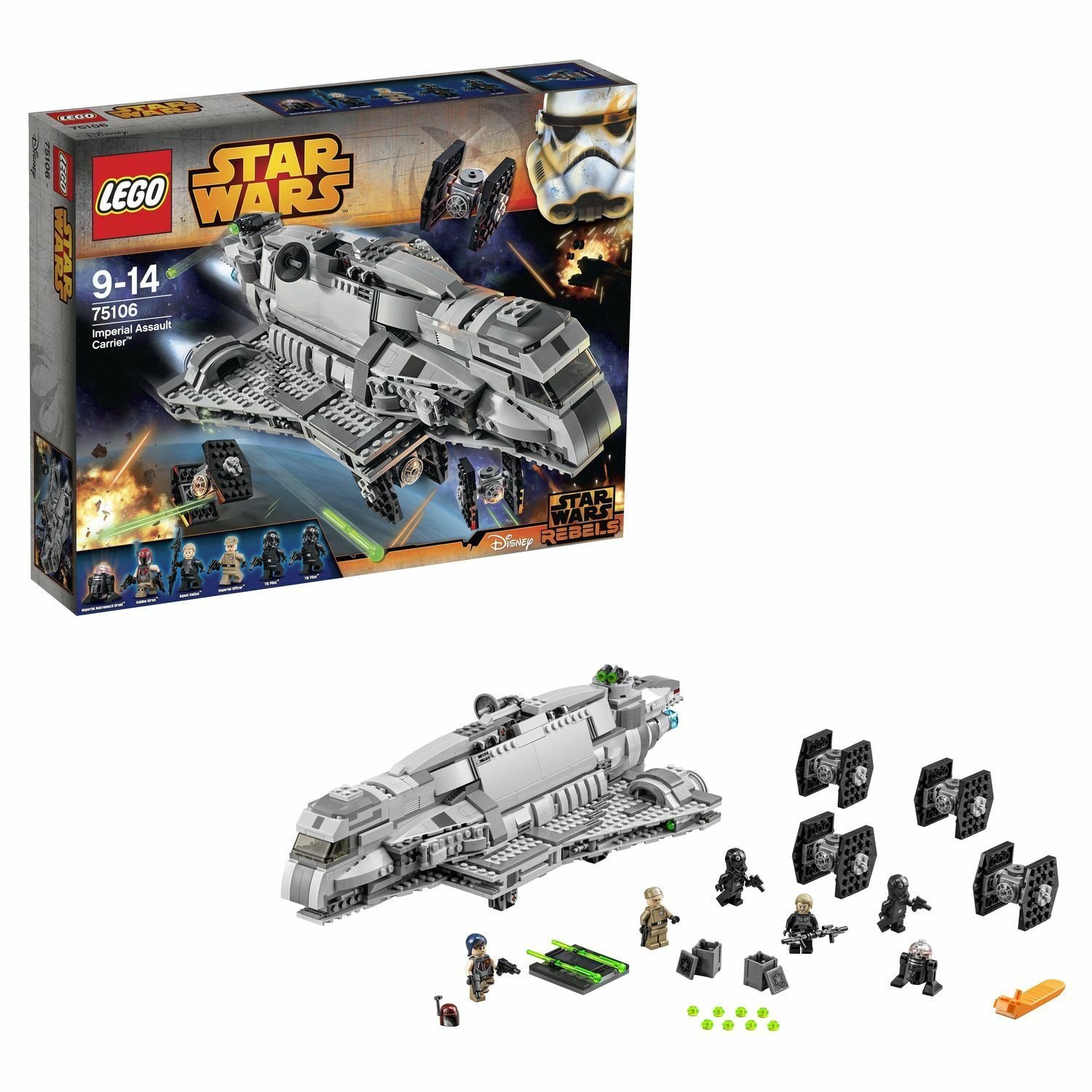 LEGO Star Wars Rebels Imperial Assault Carrier 1216 Piece