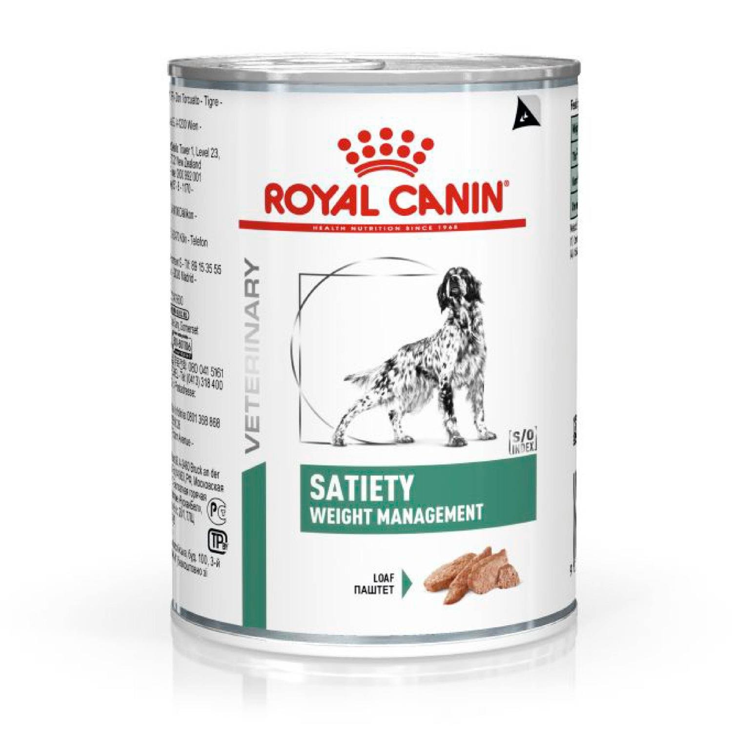 Корм для собак ROYAL CANIN Satiety weignt management 30 контроль веса консервированный 0.41кг - фото 1