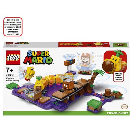 Конструктор LEGO Super Mario дополнительный набор ядовитое болото егозы 71383 - фото 2