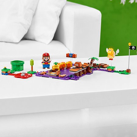 Конструктор LEGO Super Mario дополнительный набор ядовитое болото егозы 71383 - фото 9