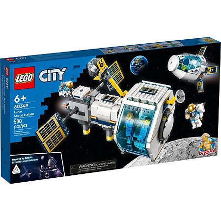 Конструктор LEGO City Space Лунная космическая станция 60349