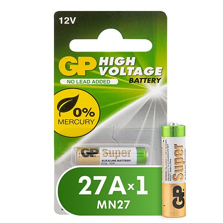 Батарейка GP GP 27А (MN27) 27A-BC1