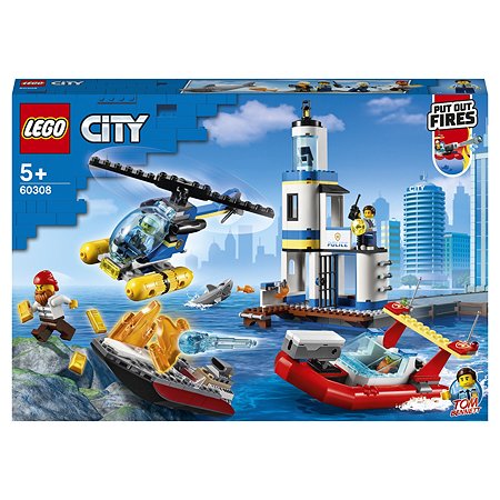 Конструктор LEGO City Police Операция береговой полиции и пожарных 60308 - фото 2