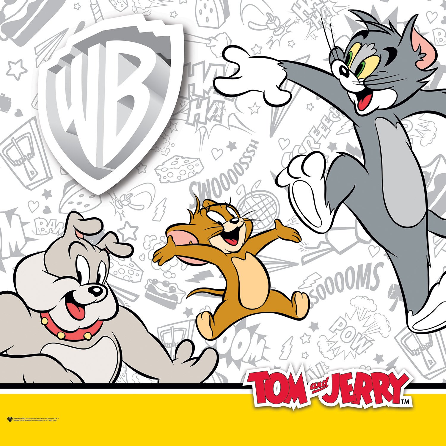 Ящик для игрушек Пластишка Tom and Jerry на колесах с аппликацией Сиреневый - фото 9