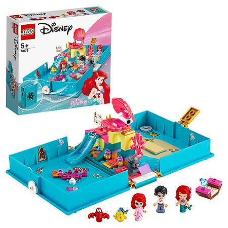 Конструктор LEGO Disney Princess Книга приключений Ариэль 43176